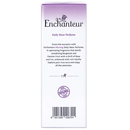 Enchanteur Alluring Daily Wear Perfume - For Women, 50 ml  