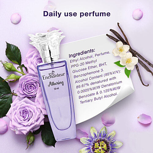 Enchanteur Alluring Daily Wear Perfume - For Women, 50 ml  
