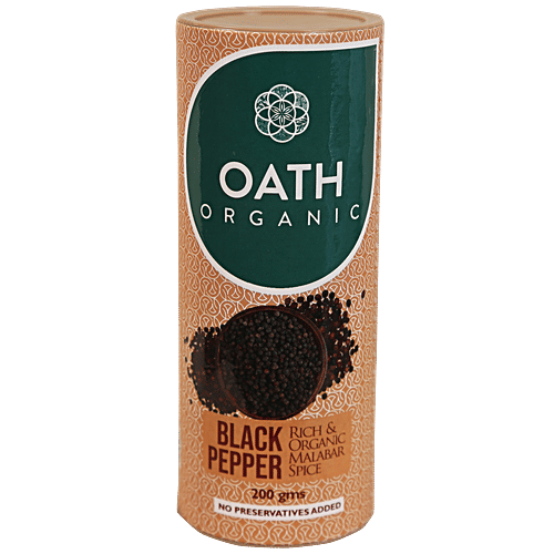 Oath Organic Black Pepper, 200 g  