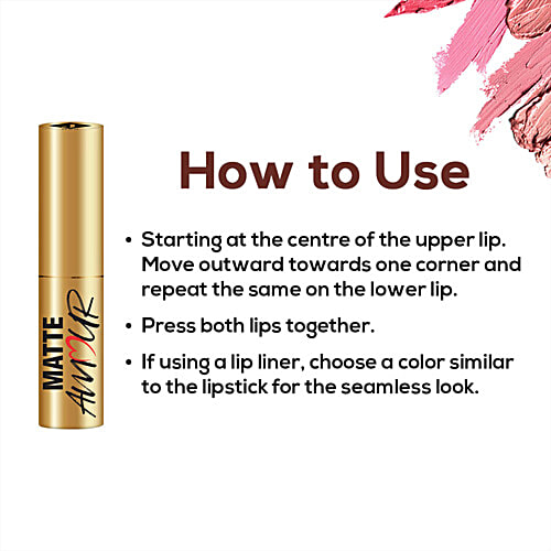 Jaquline USA Matte Amour Lipstick, 3.5 g Modern Love 12