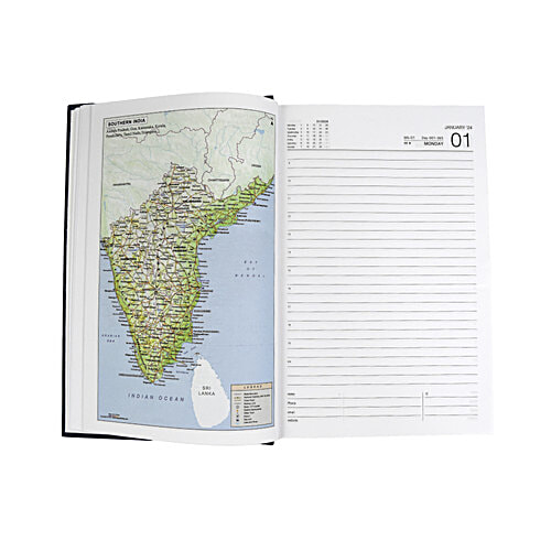 Gravity New Year Diary 2024 - Chief Sized, Hardbound, Model ADW-561 PP-04 - 1Dt, 1 pc  