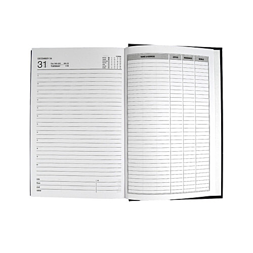 Gravity New Year Diary 2024 - Chief Sized, Hardbound, Model ADW-561 PP-04 - 1Dt, 1 pc  