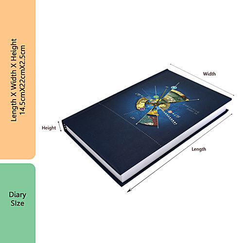 Gravity New Year Diary 2024 - Chief Sized, Hardbound, Model ADW-561 PP-04 - 1Dt, 1 pc  