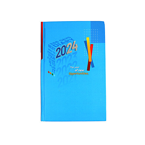 Gravity New Year Diary 2024 - Chief Sized, Hardbound, Model GBL-40 - 1Dt, M/c, S/s, 1 pc