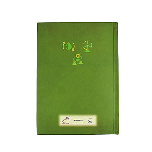Gravity New Year Diary 2024 - Chief Sized, Hardbound, Model ART-51 Go Green - 1Dt, M/c With Planner, 1 pc