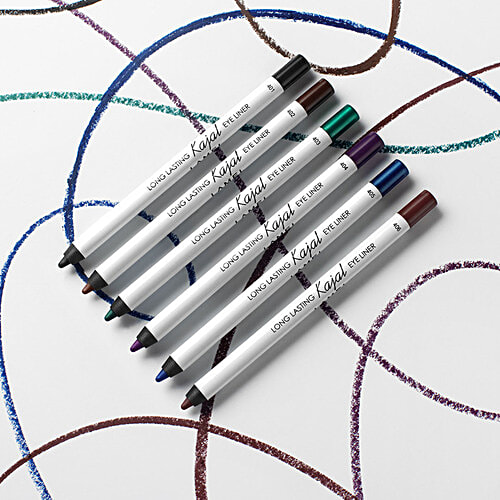 Lamel Long Lasting Gel Eyeliner Kajal, 1.7 g 401 Black Highly Pigmented Formula, Ultra Long Lasting, Blends into Smokey Look, Defines Eyes Beautifully