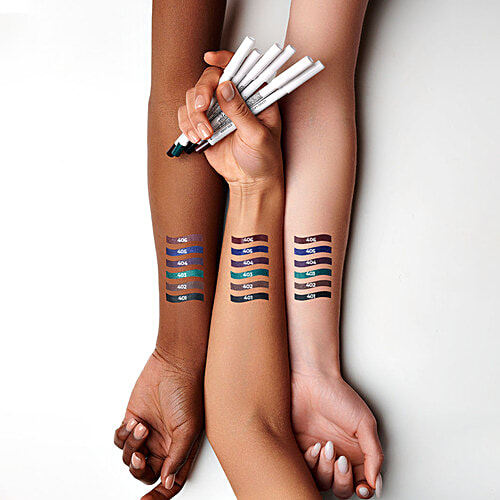 Lamel Long Lasting Gel Eyeliner Kajal, 1.7 g 401 Black Highly Pigmented Formula, Ultra Long Lasting, Blends into Smokey Look, Defines Eyes Beautifully