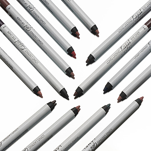 Lamel Long Lasting Gel Eyeliner Kajal, 1.7 g 401 Black Highly Pigmented Formula, Ultra Long Lasting, Blends into Smokey Look, Defines Eyes Beautifully
