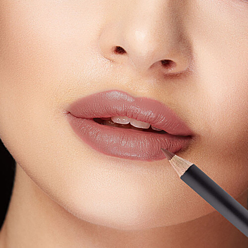 Lamel Lip Pencil, 1.7 g 404 Natural Perfectly Defines Lips, Glides On Effortlessly, Super long-lasting, Smudge Proof Formula