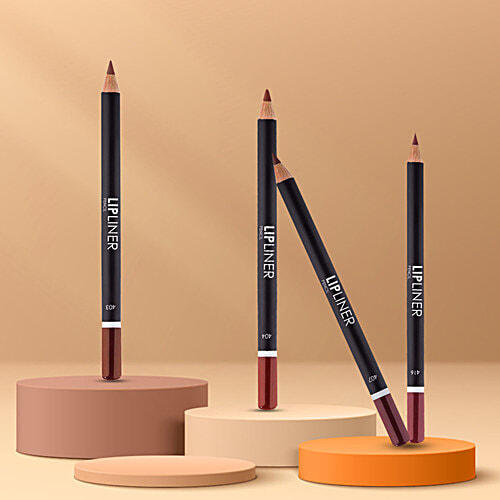Lamel Lip Pencil, 1.7 g 404 Natural Perfectly Defines Lips, Glides On Effortlessly, Super long-lasting, Smudge Proof Formula