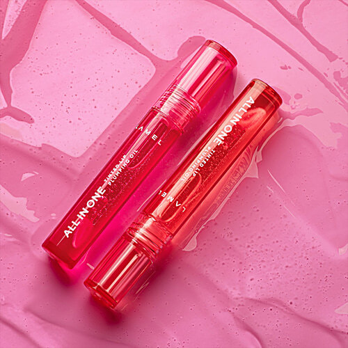 Lamel All In One Lip Tinted Plumping Oil, 3 ml 402 Pink Sparkle Gives Healthy Looking Lips, Comfortable Formula, Beautiful Natural Tint, Nourishing & Plumping Effect