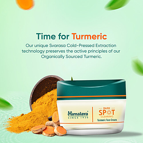 Himalaya Dark Spot Clearing Turmeric Face Cream, 50 g  