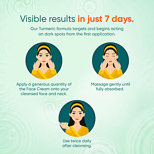 Himalaya Dark Spot Clearing Turmeric Face Cream, 50 g  