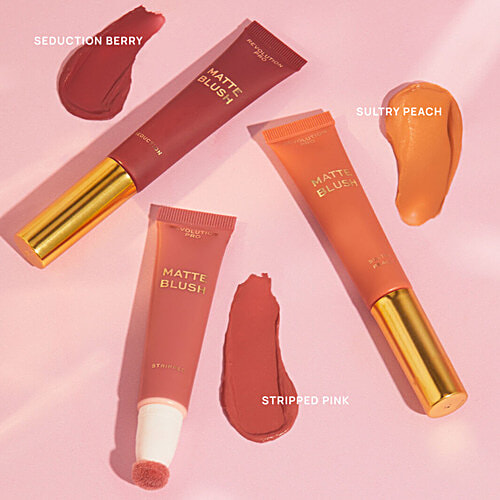 Makeup Revolution Pro Iconic Matte Cream Blush Wand, 15 ml Stripped Pink 