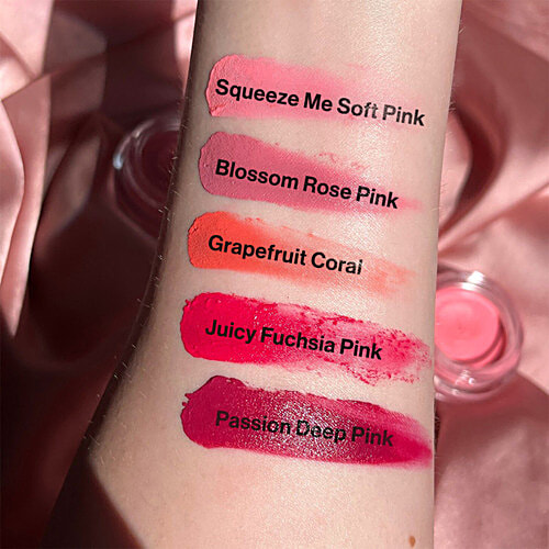 Makeup Revolution Mousse Blush, 6 g Juicy Fuchsia Pink