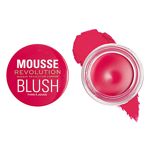 Makeup Revolution Mousse Blush, 6 g Juicy Fuchsia Pink