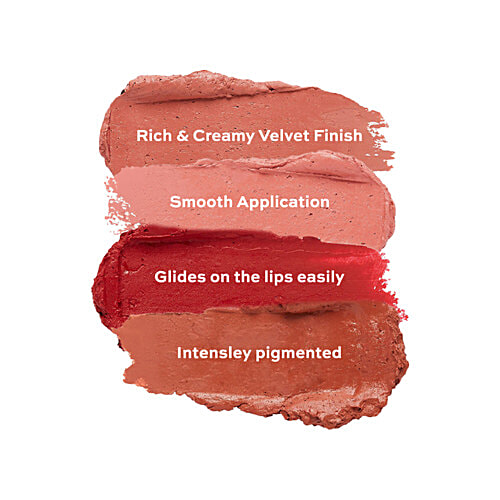 Makeup Revolution Satin Kiss Lipstick, 3.5 g Fling