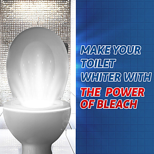 Harpic White & Shine Disinfectant Toilet Cleaner - Liquid Bleach, 1 L  Kills 99.99% Germs
 Removes Stains
 Whitens Toilet