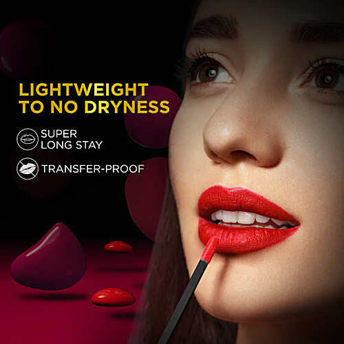 Faces Canada Comfy Matte Pro Liquid Lipstick, 5.5 ml Pecan Brown 10HR Stay, No Dryness