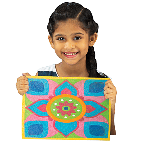 Handycrafts Sand Art - Make 6 Different Paintings, 5+ Years, 1 pc  