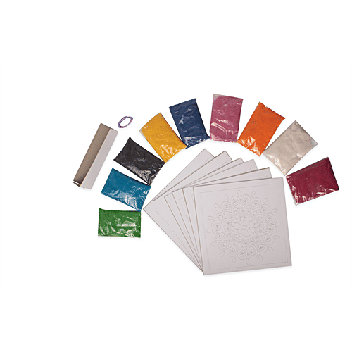 Handycrafts Sand Art - Make 6 Different Paintings, 5+ Years, 1 pc  