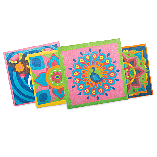 Handycrafts Sand Art - Make 6 Different Paintings, 5+ Years, 1 pc  