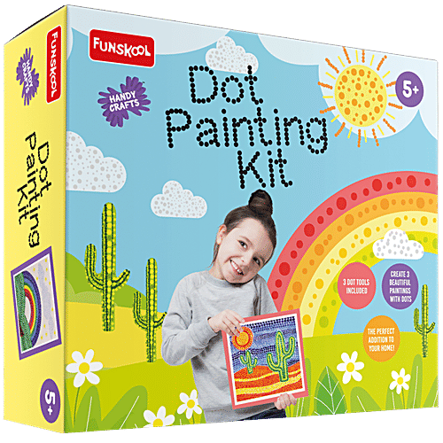 Buy Handycrafts Dot Painting Kit 8+ Years Online at Best Price of Rs 469 bigbasket