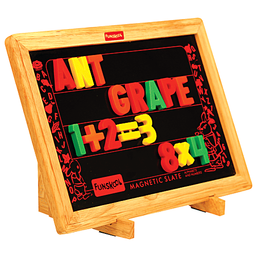 Giggles Learn & Write Slate - 2 In 1 Magnetic & Dry Erase Board, 3+ Years, 1 pc  Early Learning, Pre-School Toy