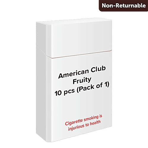 American Club Fruity, 10 pcs (Pack of 1)