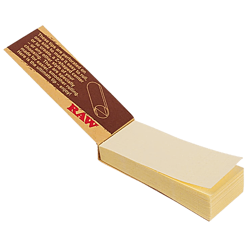 RAW Perforated Wide Tips/Roach Pad, 50 pcs *Authentic Perforated Tips
*Soft Fibres
*Original Wide Tips