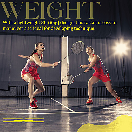 Yonex GR303S & ZR100 Badminton Racket - Assorted Colour, 15+ Years, 1 pc  