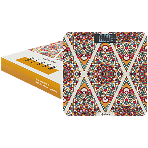 Lifelong Bloom LLWS54 Body Weighing Scale - Multicolour, 1 pc  