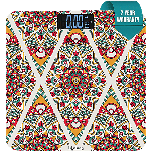 Lifelong Bloom LLWS54 Body Weighing Scale - Multicolour, 1 pc  