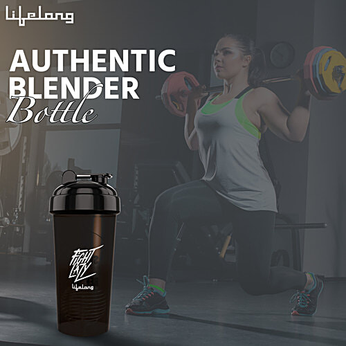 Lifelong Blender Shaker/Bottle - LLSHB01, Black, 6 Months Warranty, 700 ml  Sipper Bottle, Gym Bottle