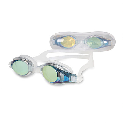 Viva Swimming Flash Swimming Goggles - Silicone Mirror With Double Silicone Strap, For Professional Swimming, Unisex, Youth, Adults, 1 pc  Premium Quality
 Crystal-clear Vision
 Optimal Performance