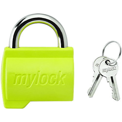 Godrej Locks Mylock Candy For Bags With 2 Keys, 1 pc  