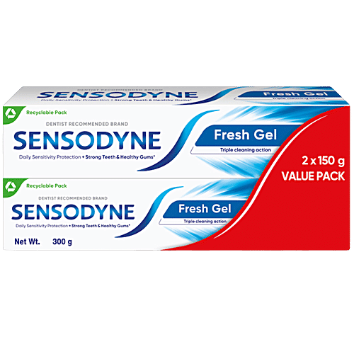 Buy Sensodyne Fresh Gel Sensitive Toothpaste For Daily Sensitivity