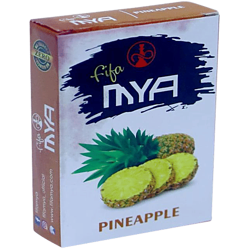 Fifa MYA Hookah Flavours Pineapple, 80 g  No Nicotine, No Tobacco