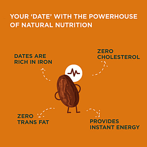 Open Secret Un-Junked Dates, 400 g High Fibre, Gluten Free Snack, No Added Sugar