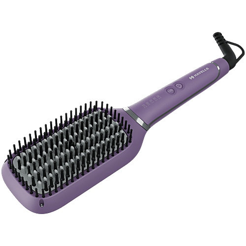 Havells HS4201 Keratin Infused Hair Straightening Brush - 50 W, 1 pc  