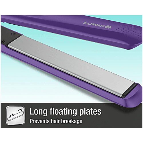Havells HS4101 Ceramic Plates Fast Heat Up Hair Straightener, 1 pc  Straightens & Curls