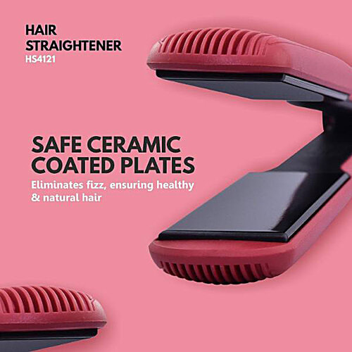 Havells HS4121 Wide Plate Straightener - Red, 1 pc  