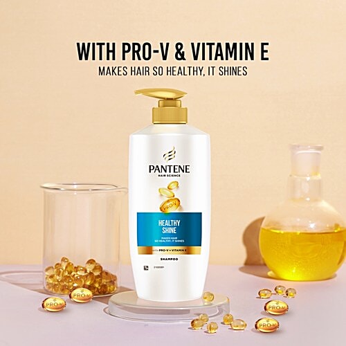 Pantene Hair Science Healthy Shine Shampoo, 650 ml  For Shiny Hair
