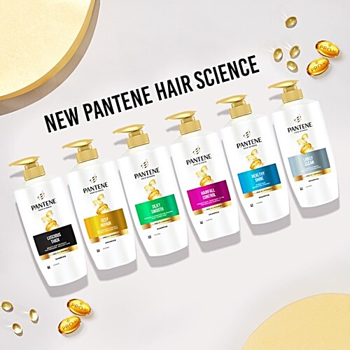Pantene Hair Science Healthy Shine Shampoo, 650 ml  For Shiny Hair
