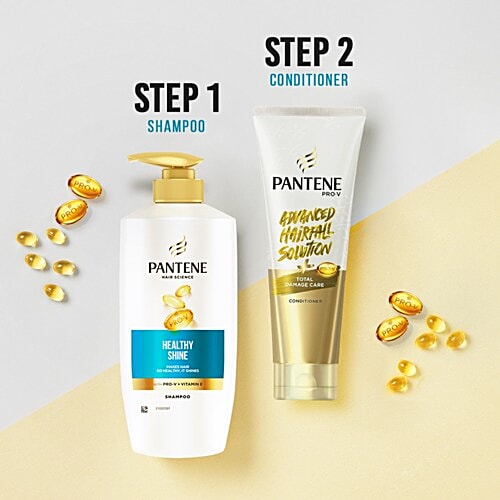 Pantene Hair Science Healthy Shine Shampoo, 650 ml  For Shiny Hair