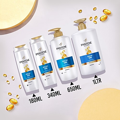 Pantene Hair Science Healthy Shine Shampoo, 650 ml  For Shiny Hair