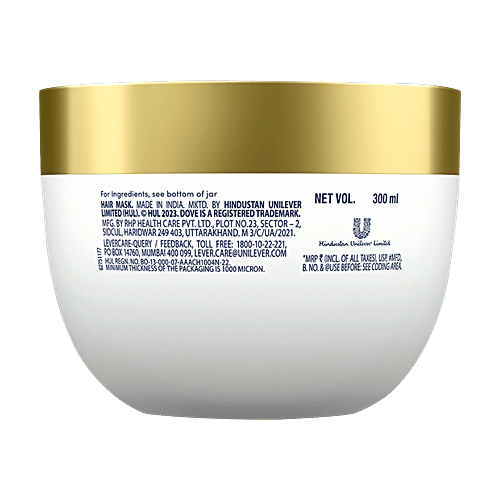 Dove 10 In 1 Shine Revive Treatment Hair Mask, 300 ml  