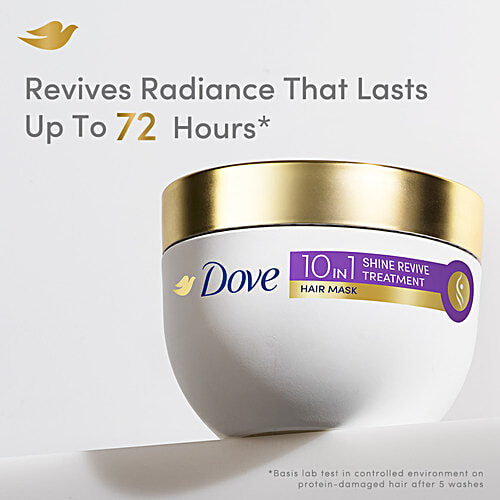 Dove 10 In 1 Shine Revive Treatment Hair Mask, 300 ml  