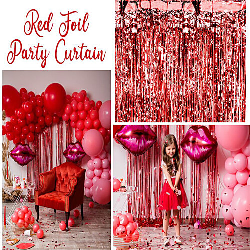Creative Space Red Door Curtain, 15 x 1 x 12 cm, 1 pc  