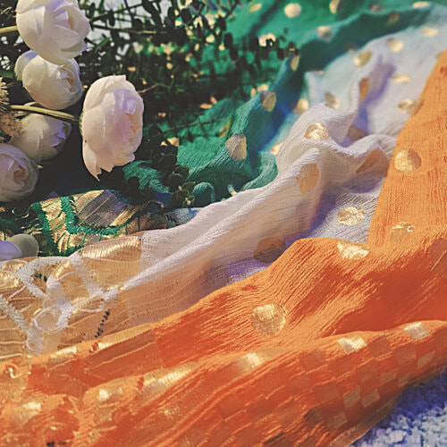 House of Festivals Tricolour Tiranga Themed Dupatta, 1 pc  